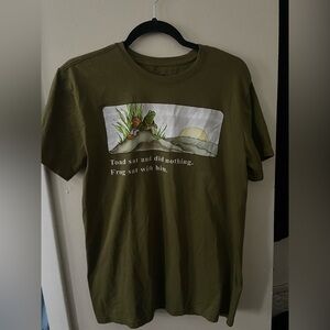 Target Olive Frog Graphic Tee